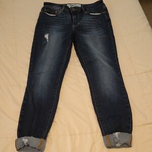 Indigo Rein Dark Blue Skinny Jeans